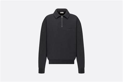 christian dior half zip